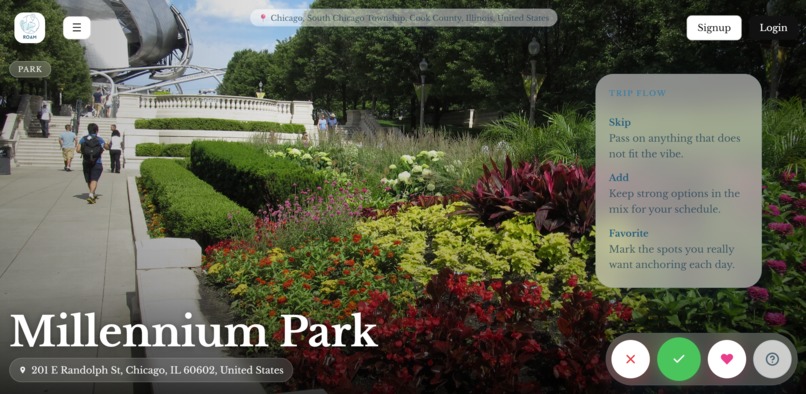 Roam – screenshot 3