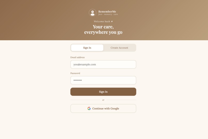 RememberMe – screenshot 2