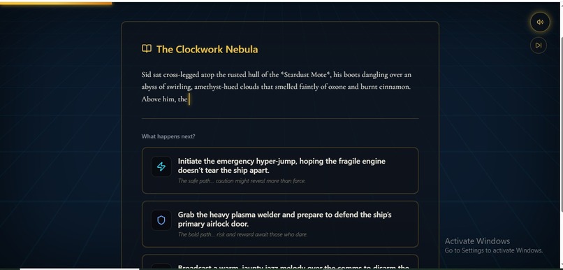 StoryForge — AI Interactive Fiction Engine – screenshot 3