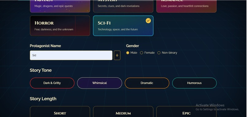 StoryForge — AI Interactive Fiction Engine – screenshot 6