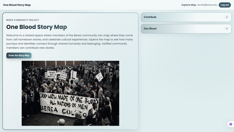 One Blood Story Map – screenshot 6
