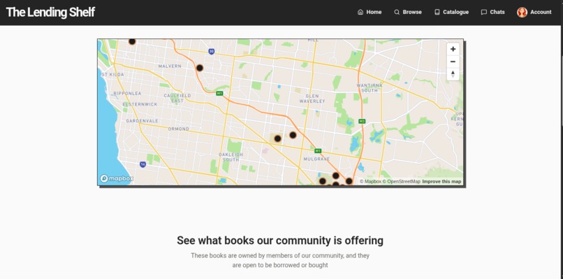 The Lending Shelf – screenshot 1