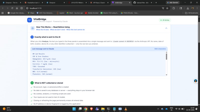 VitalBridge – screenshot 4