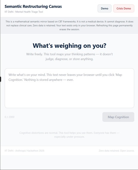 Semantic Restructuring Canvas – screenshot 1