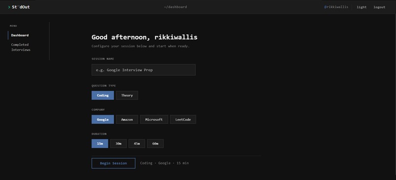 StdOut – screenshot 3