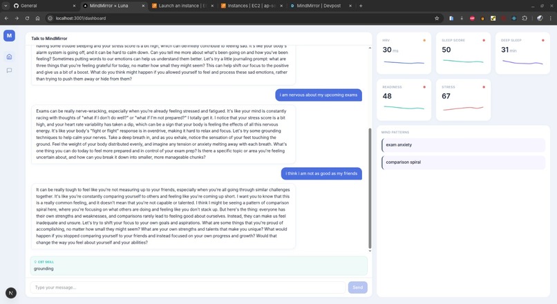 MindMirror – screenshot 1