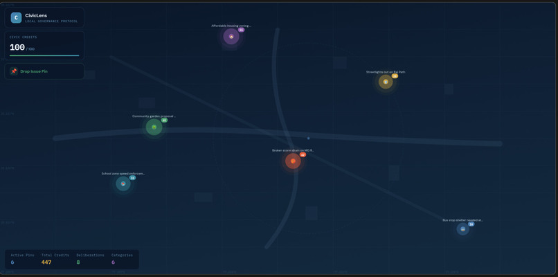 CivicLens – screenshot 2
