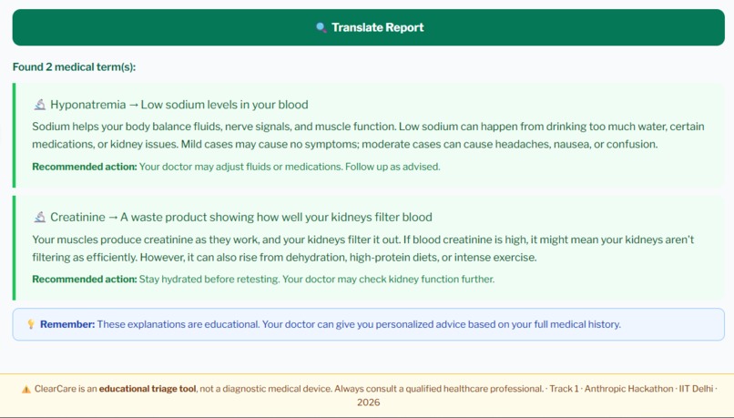 ClearCare Triage – screenshot 1