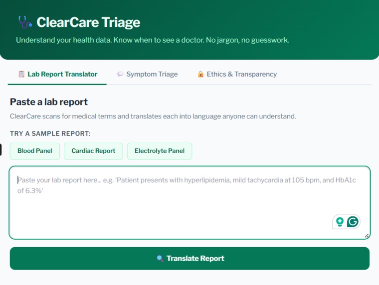 ClearCare Triage – screenshot 3