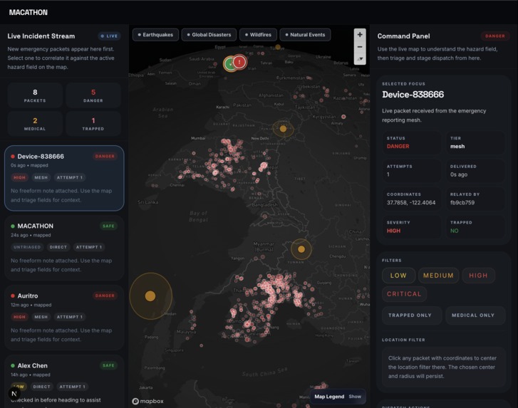 CrisisMapr – screenshot 2