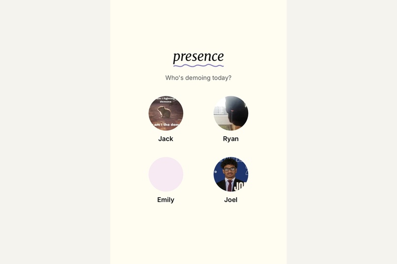Presence – screenshot 1