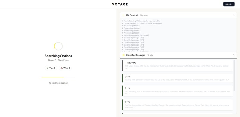 Voyage – screenshot 3