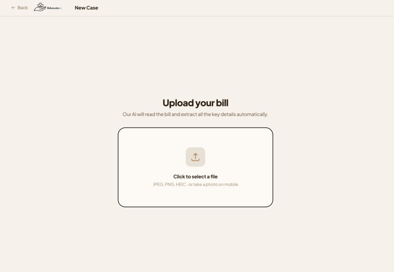 Advocate AI – screenshot 1