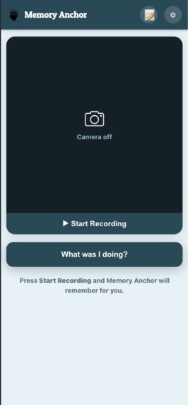 Memory Anchor – screenshot 1
