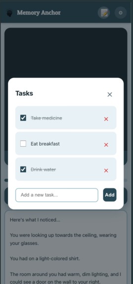 Memory Anchor – screenshot 2