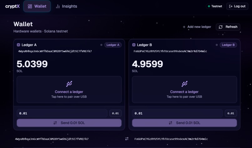 cryptX – screenshot 3