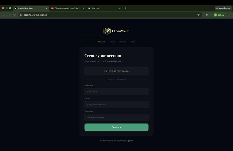 OmniWealth – screenshot 3