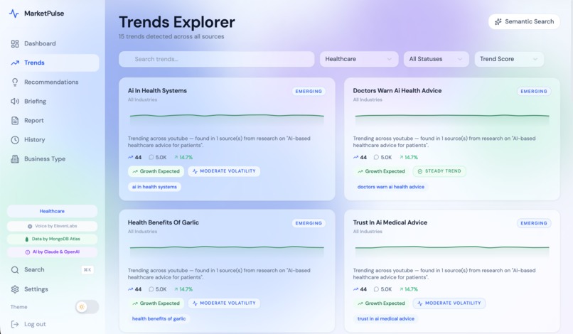 MarketPulse – screenshot 3