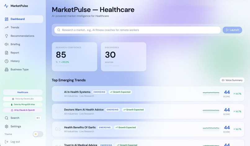 MarketPulse – screenshot 4