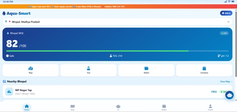 AquaSmart – screenshot 1