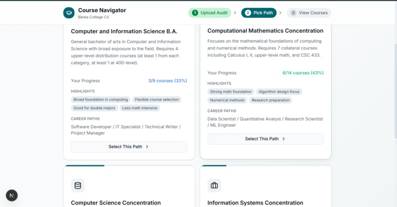 Prerequisite visualization project (registration) – screenshot 4