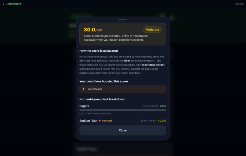 NutriScan – screenshot 6