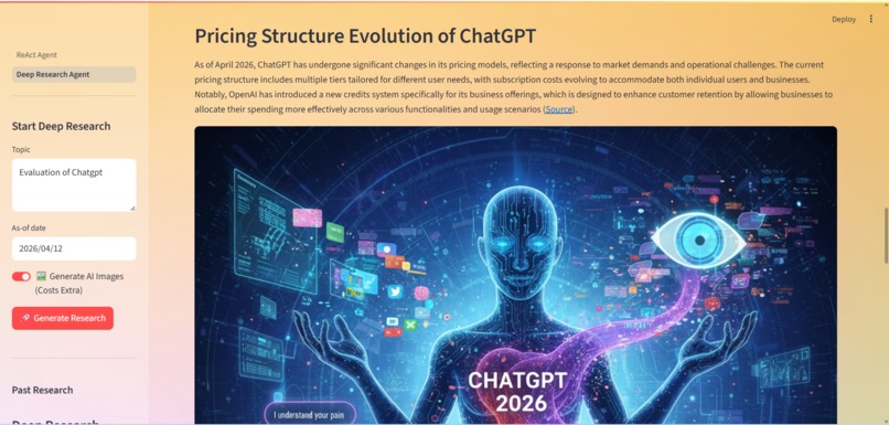 Self-Correcting Multi-Agent AI Research System – screenshot 4