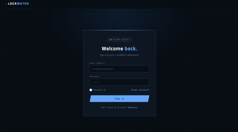 LockWatch – screenshot 1