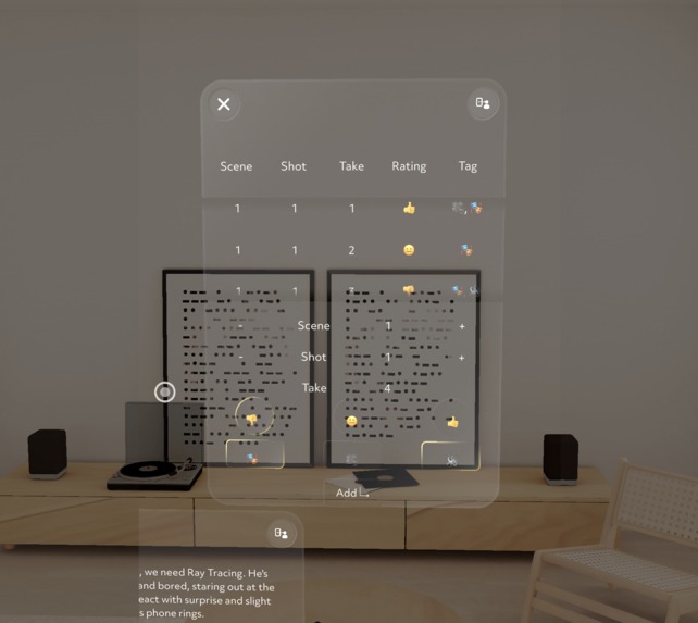 KinoPilot - AR Filmmaking + AI Script Supervisor – screenshot 3