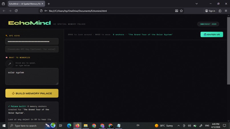 Echomind – screenshot 1