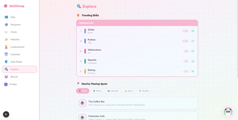 SkillSwap – screenshot 3