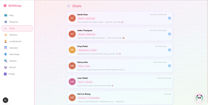 SkillSwap – screenshot 9