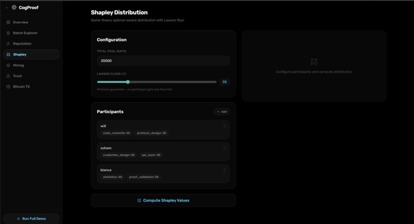 Cogproof – screenshot 2