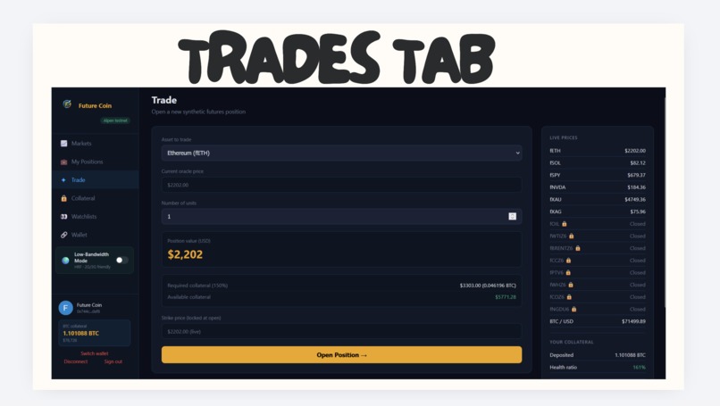 FutureCoin – screenshot 3