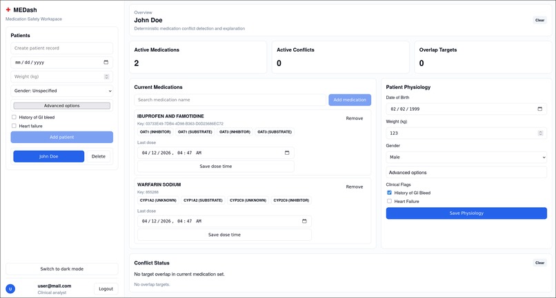 MEDash – screenshot 1