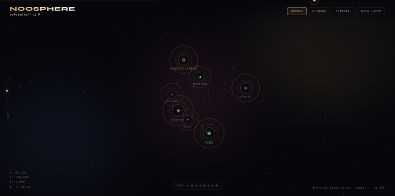 NOOSPHERE WebSpatial v2.0 – screenshot 1