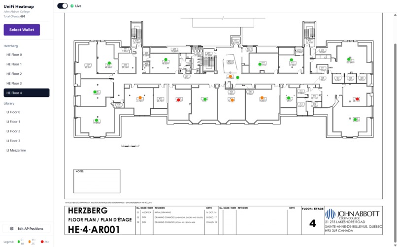 JAC Wi‑Fi Occupancy Heatmap – screenshot 2