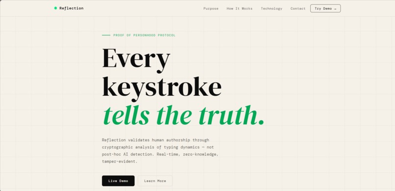 Reflection – screenshot 2