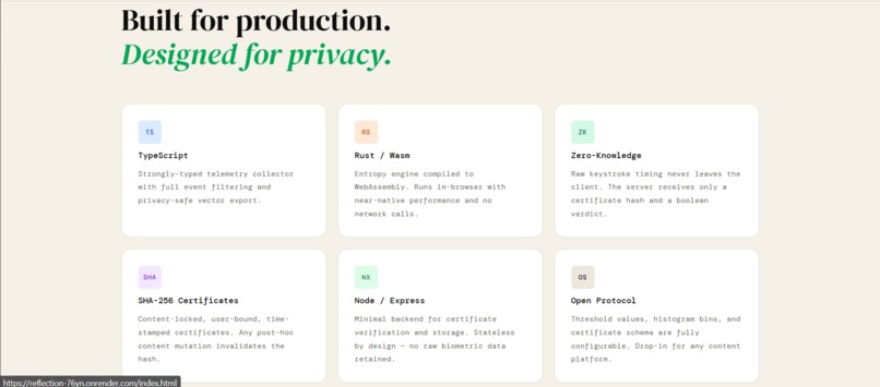 Reflection – screenshot 5