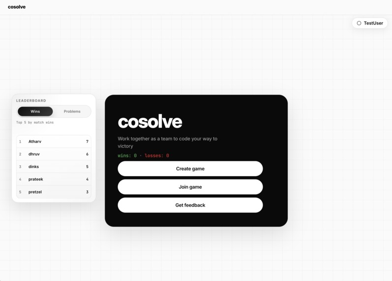 Cosolve – screenshot 1
