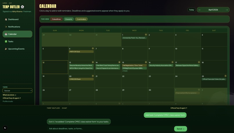 Terp Butler – screenshot 1