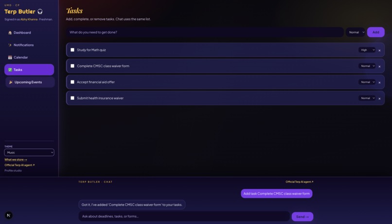 Terp Butler – screenshot 4