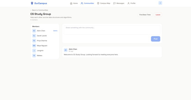 OurCampus – screenshot 5