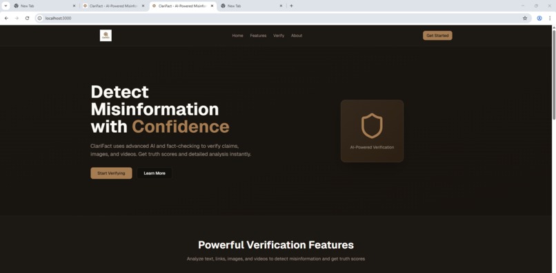 ClariFact AI – screenshot 2