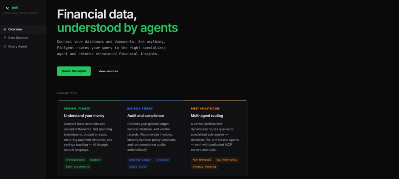 FinAgents – screenshot 2