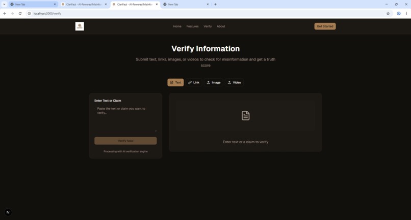 ClariFact AI – screenshot 3