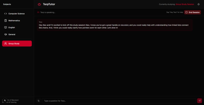 TerpTutor – screenshot 2