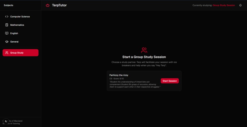 TerpTutor – screenshot 3