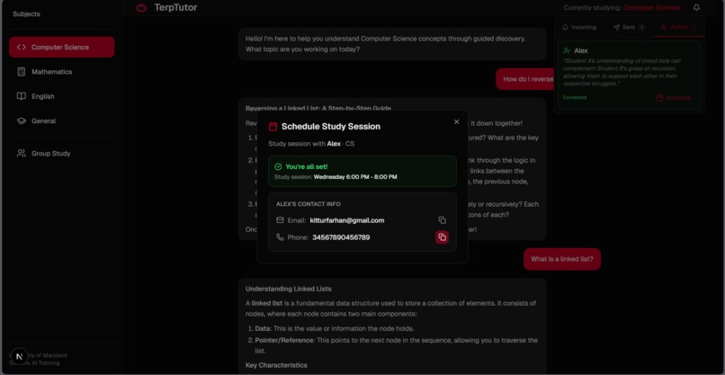 TerpTutor – screenshot 11