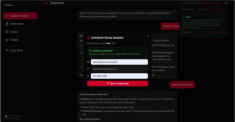 TerpTutor – screenshot 12